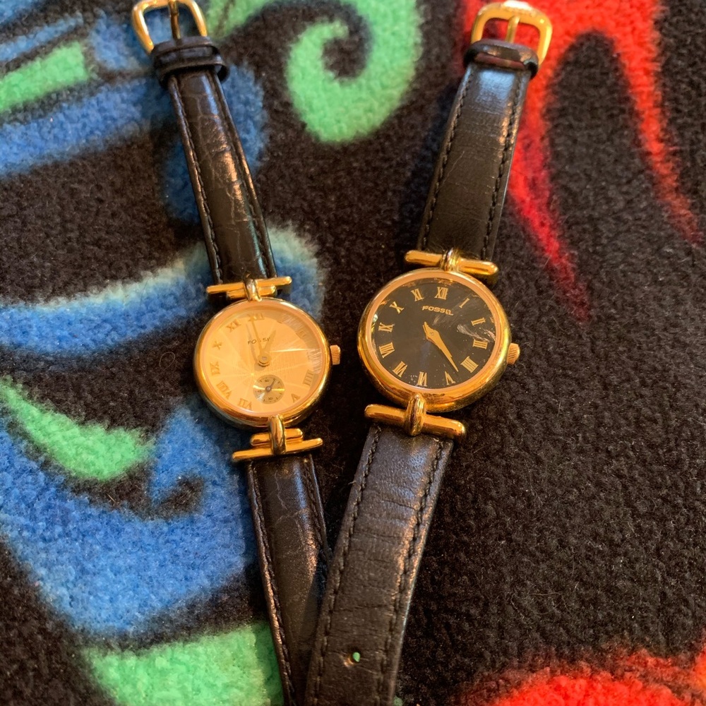 Vintage fossil watches